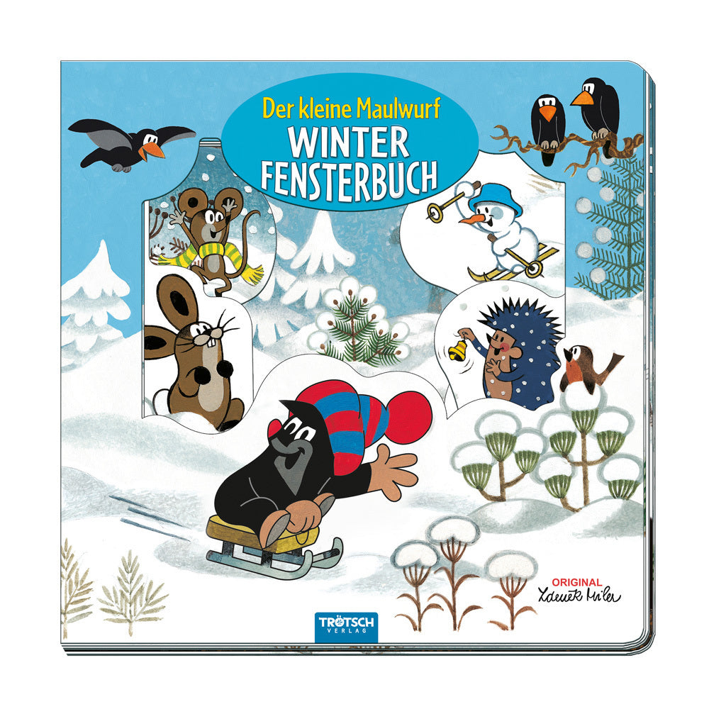 Trötsch Der kleine Maulwurf Winter-Fensterbuch (Trötsch Verlag)