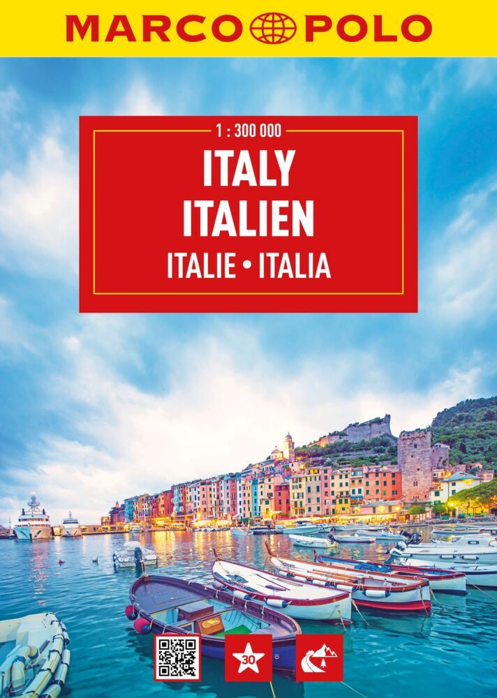 MARCO POLO Reiseatlas Italien 1:300.000 (Marco Polo Verlag)
