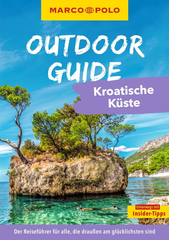 MARCO POLO OUTDOOR GUIDE Reiseführer Kroatische Küste (Veronika Wengert)