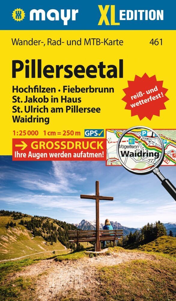 Mayr Wanderkarte Pillerseetal XL 1:25.000