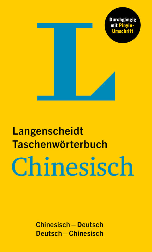 Langenscheidt Taschenwörterbuch Chinesisch, m.  Buch, m.  Online-Zugang