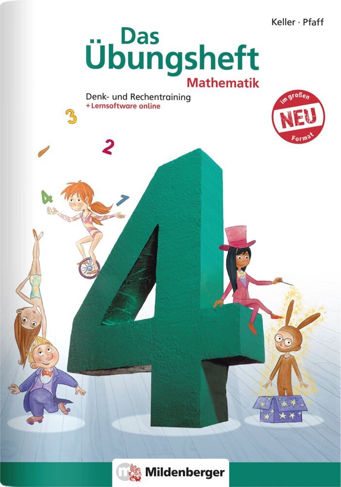 Das Übungsheft Mathematik 4 - DIN A4 (Karl-Heinz Keller)