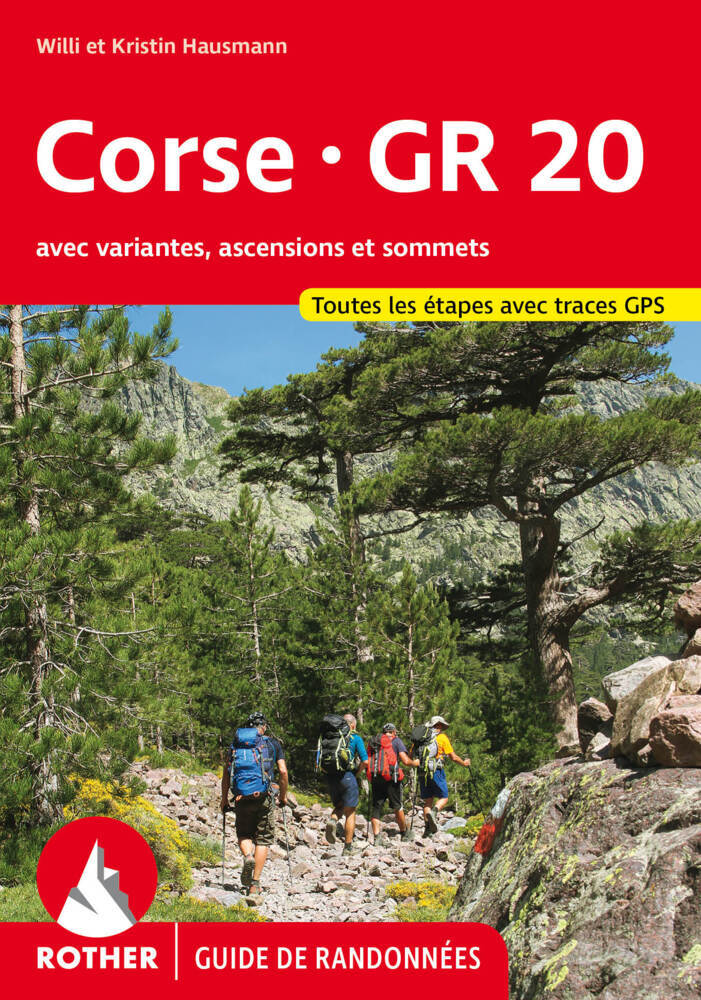 Corse - GR 20 (Guide de randonnées) (Willi Hausmann)