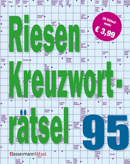 Riesen-Kreuzworträtsel 95 (Eberhard Krüger)