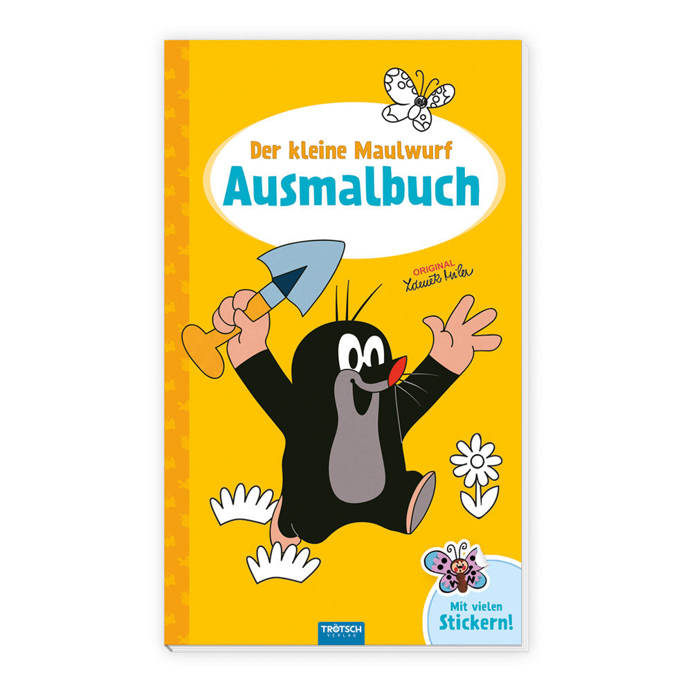 Trötsch Der kleine Maulwurf Ausmalbuch mit Stickern (Trötsch Verlag Gmbh & Co.Kg)