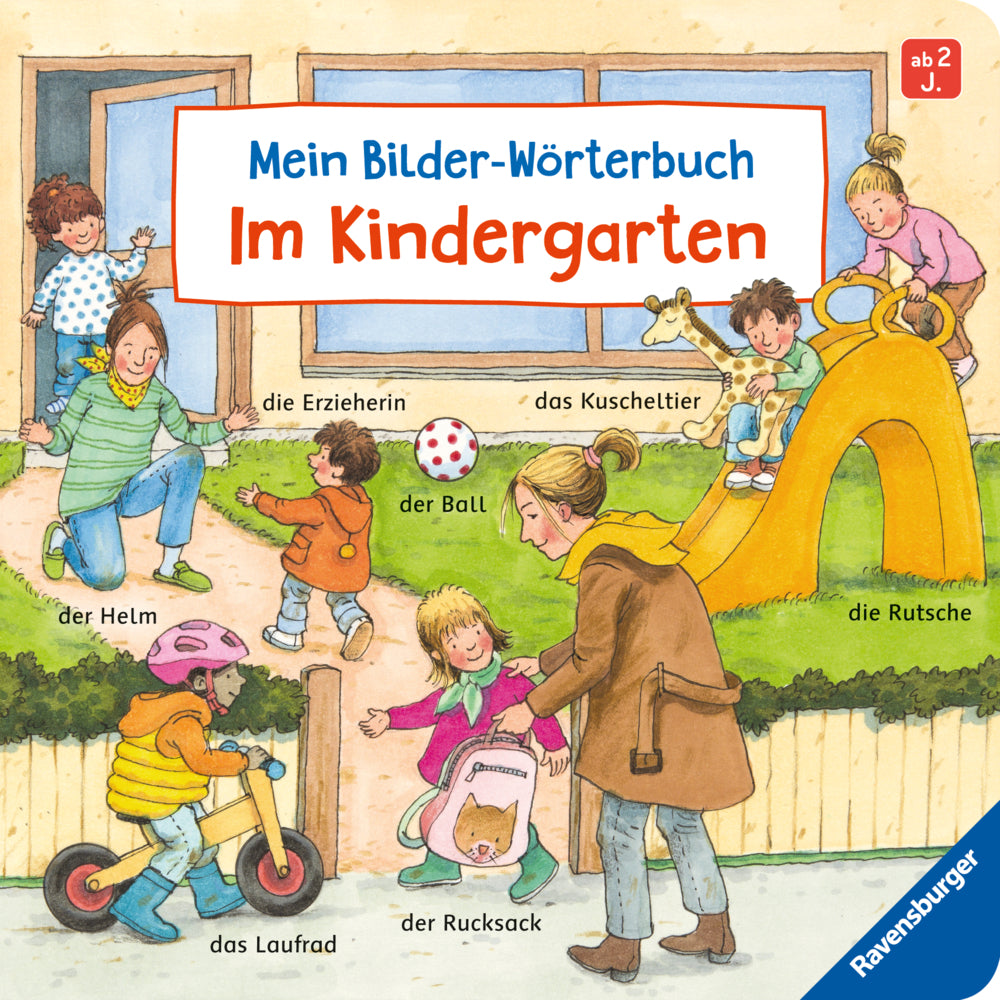Mein Bilder-Wörterbuch: Im Kindergarten (Susanne Gernhäuser)