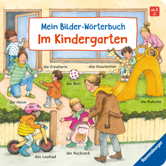 Mein Bilder-Wörterbuch: Im Kindergarten (Susanne Gernhäuser)