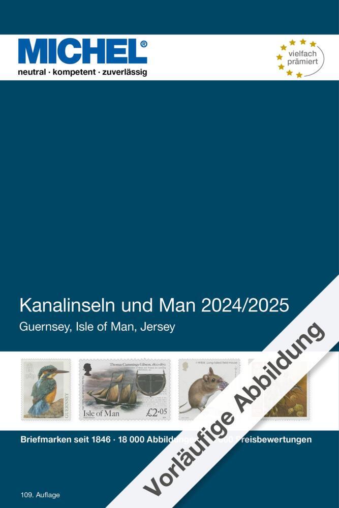 Kanalinseln und Man 2024/2025 (Michel-Redaktion)