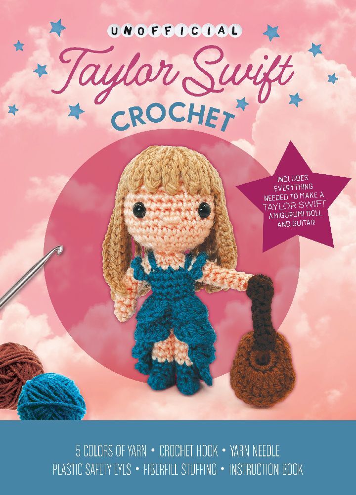 Unofficial Taylor Swift Book and Crochet Kit (Kati Gálusz)