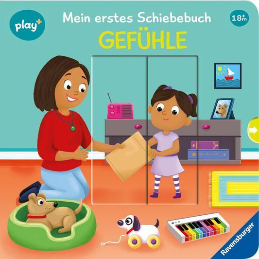 Play+ Mein erstes Schiebebuch Gefühle - ab 18 Monate (Maria Höck)
