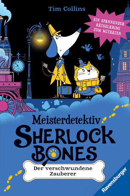 Meisterdetektiv Sherlock Bones, Band 3 - Der verschwundene Zauberer (Tim Collins)