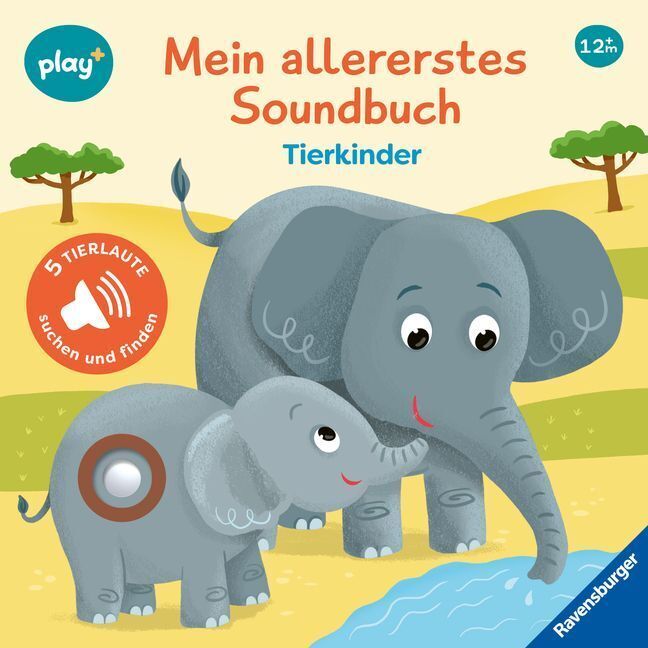 Play+ Mein allererstes Soundbuch Tierkinder - ab 12 Monate (Maria Höck)