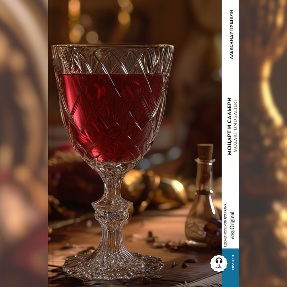 Mozart und Salieri (Buch + Audio-Online) - Kommentierte zweisprachige Ausgabe Russisch-Deutsch, m. 1 Audio, m. 1 Audio (Alexander Puschkin)