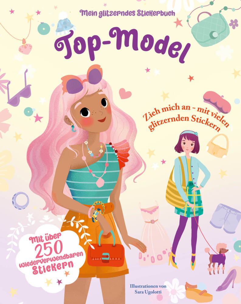 Top-Model (Mein glitzerndes Stickerbuch) (White Star)