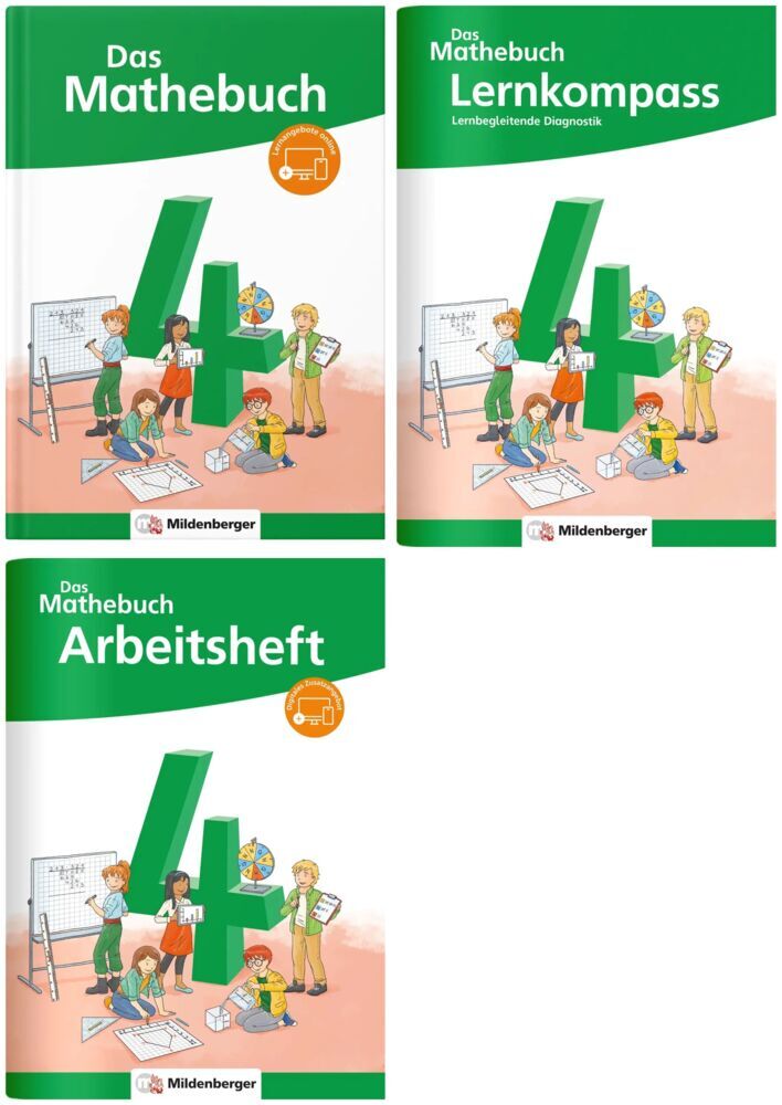 Paket - Das Mathebuch 4 Neubearbeitung, 3 Teile (Anja Finke)