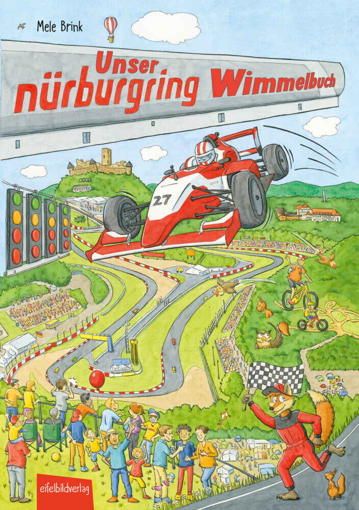 Unser Nürburgring Wimmelbuch (Mele Brink)