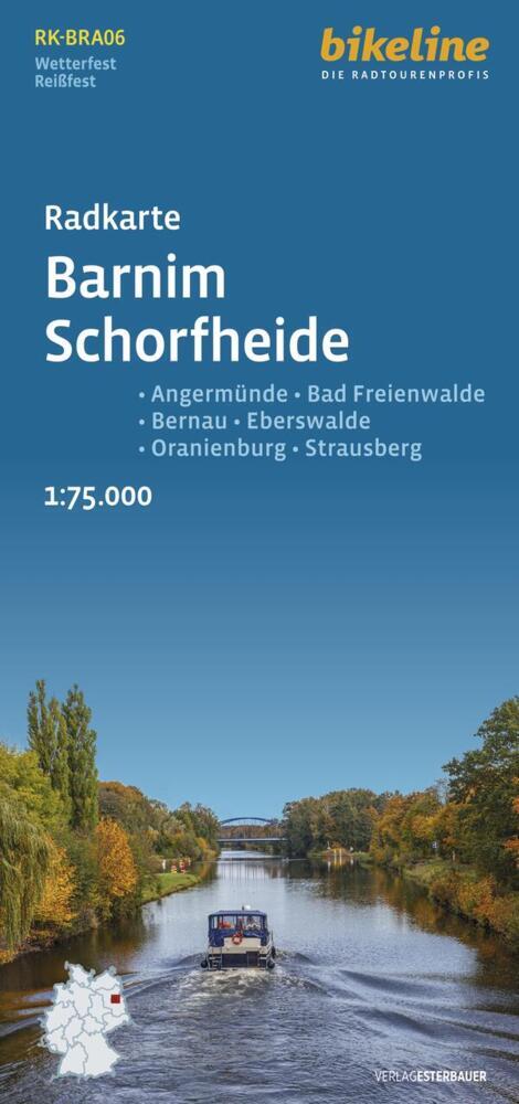 Radkarte Barnim Schorfheide (RK-BRA06) (Esterbauer Verlag)