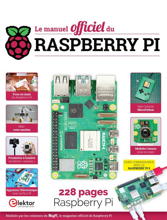 Le manuel officiel du Raspberry Pi (Elektor International Media)