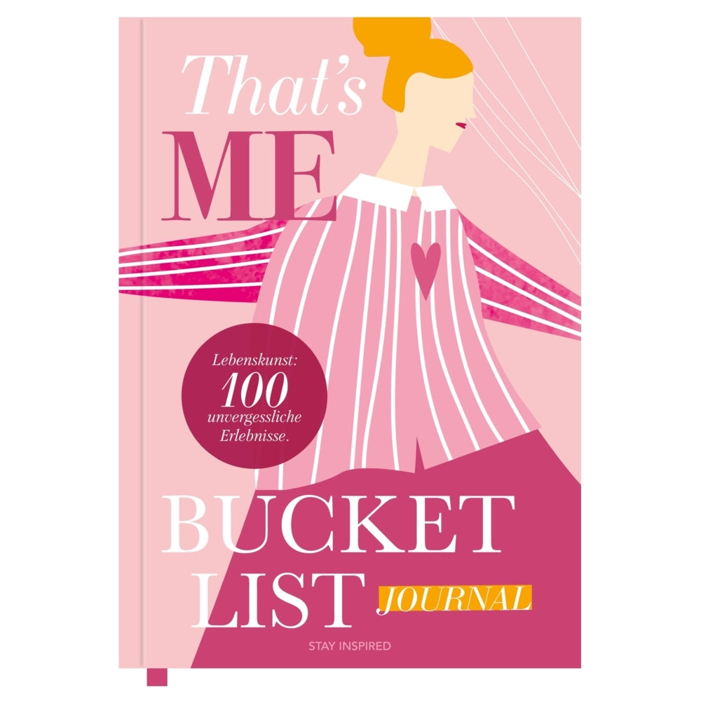 That's Me Bucket List | Das ultimative Bucket List Buch für ein erfülltes Leben | Das Ausfüllbuch für 100 unvergessliche Erlebnisse und Momente | 100 Dinge, die man im Leben getan haben muss (Lisa Wirth)