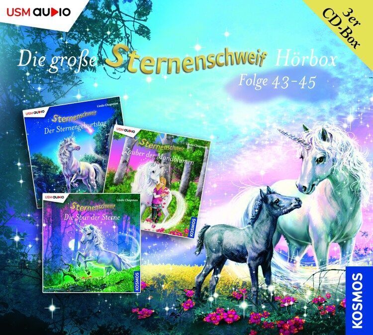 Die große Sternenschweif Hörbox Folgen 43-45 (3 Audio CDs), 3 Audio-CD (Linda Chapman)