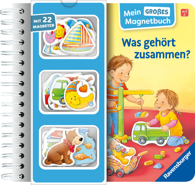 Mein großes Magnetbuch - Was gehört zusammen? (Frauke Nahrgang)