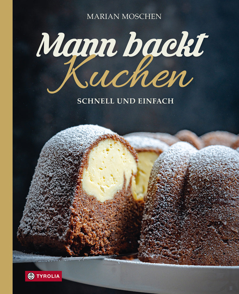 Mann backt Kuchen (Marian Moschen)