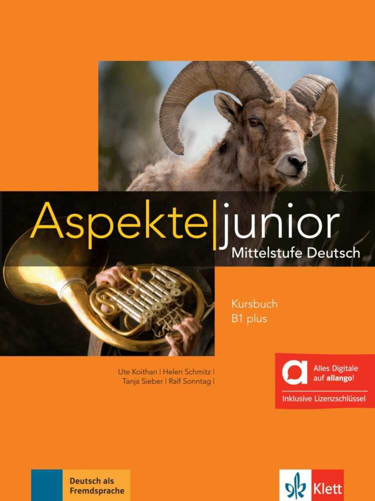 Aspekte junior B1 plus - Hybride Ausgabe allango, m. 1 Beilage (Ute Koithan)