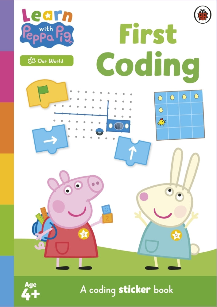 Learn with Peppa: First Coding sticker activity book (Peppa Pig)