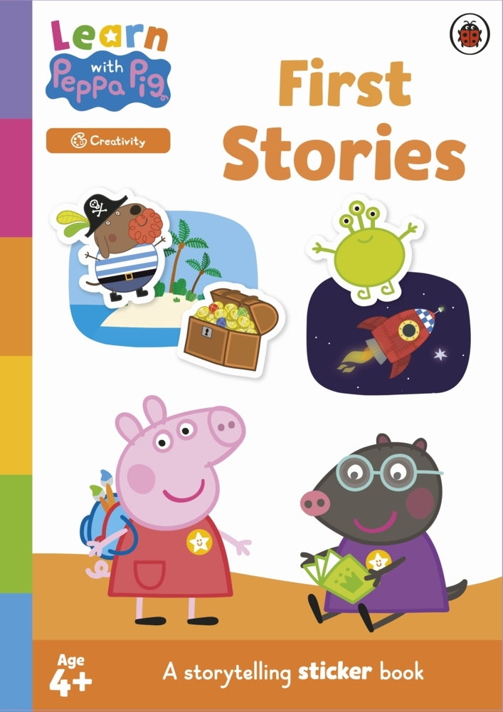 Learn with Peppa: First Stories sticker activity book (Peppa Pig)