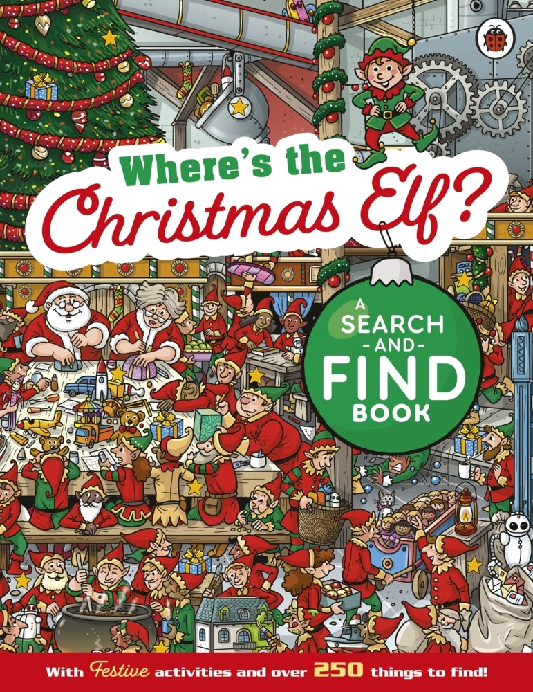 Where's the Christmas Elf? A Festive Search-and-Find Book (Ladybird)