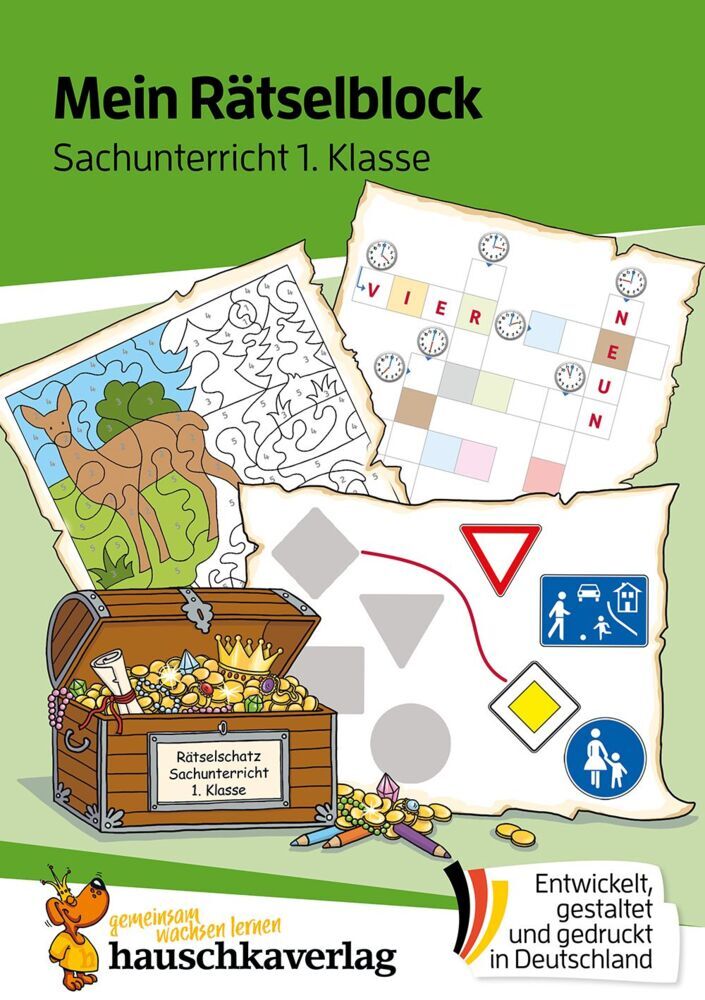 Mein Rätselblock Sachunterricht 1. Klasse (Sonja Fiedler-Tresp)