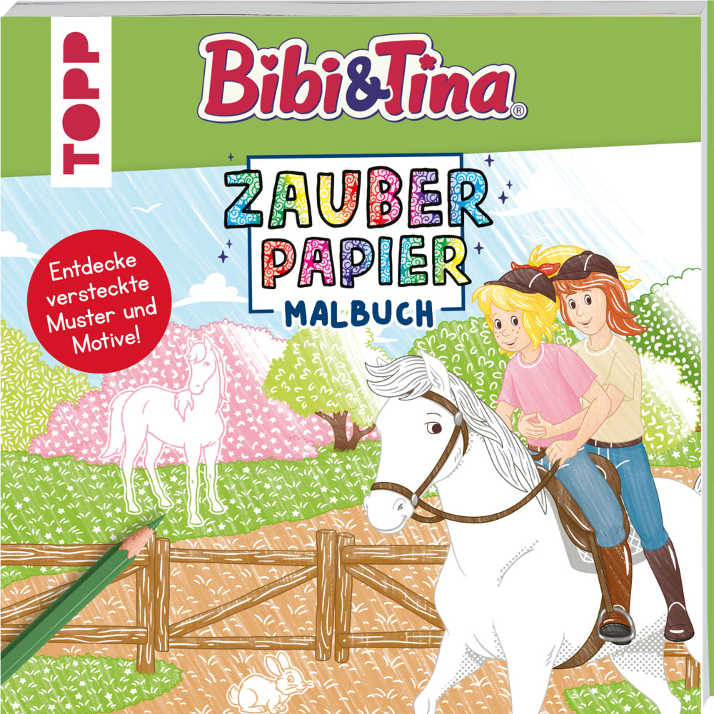 Zauberpapier Malbuch Bibi & Tina (Frechverlag)
