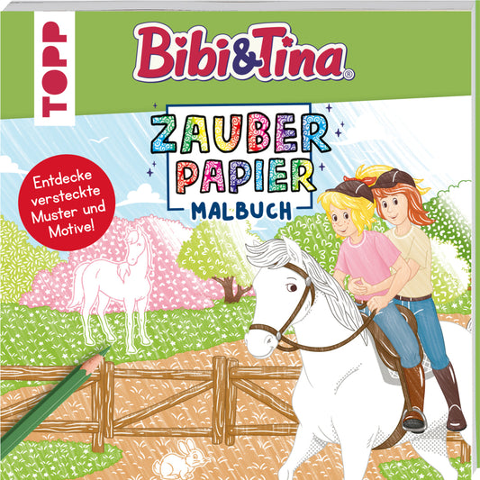 Zauberpapier Malbuch Bibi & Tina (Frechverlag)