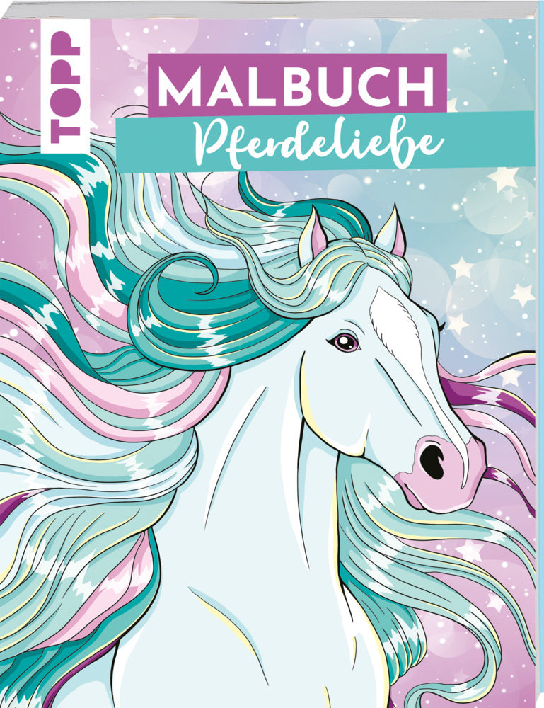 Malbuch Pferdeliebe (Martina Helfrich)