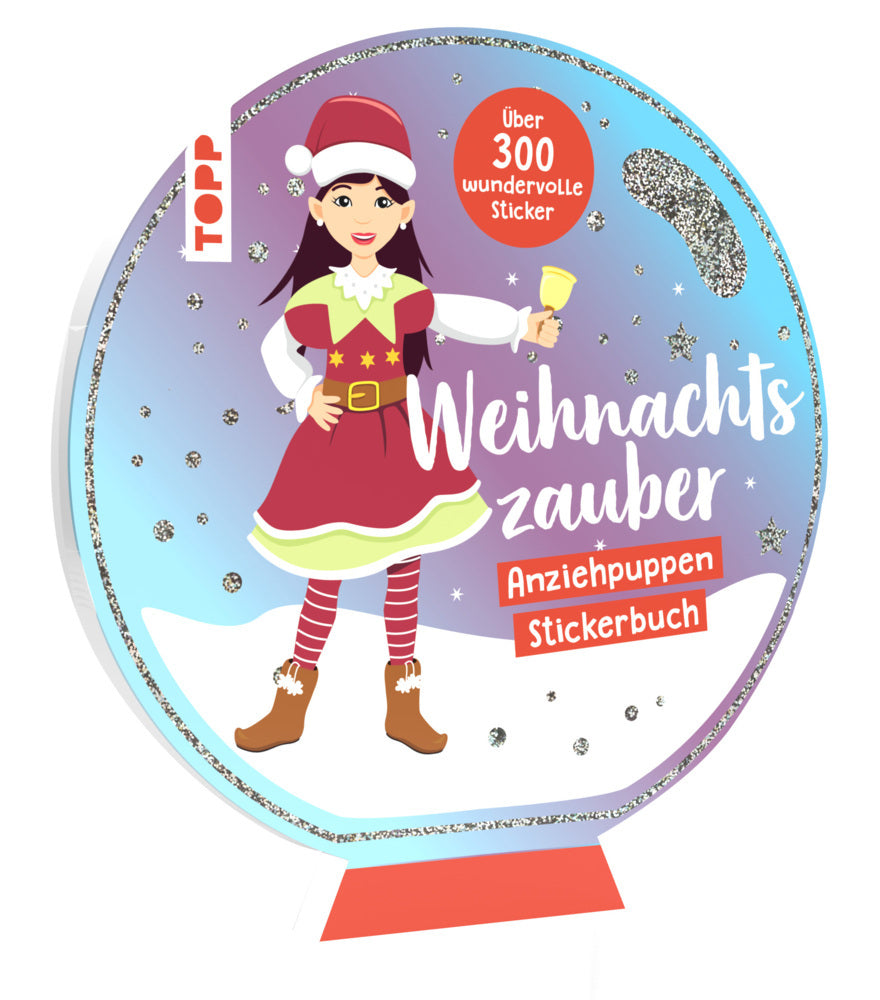 Stickerbuch: Anziehpuppen zum Stickern. Weihnachten (Corinna Arauner)