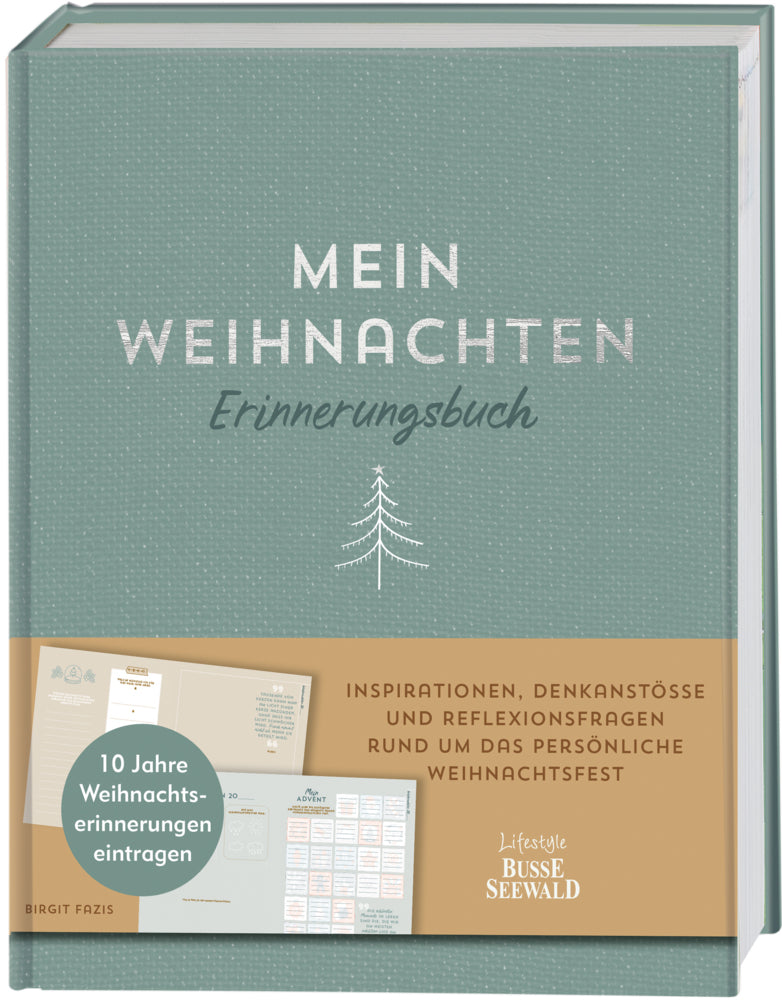 Mein Weihnachten. Erinnerungsbuch. (Birgit Fazis)
