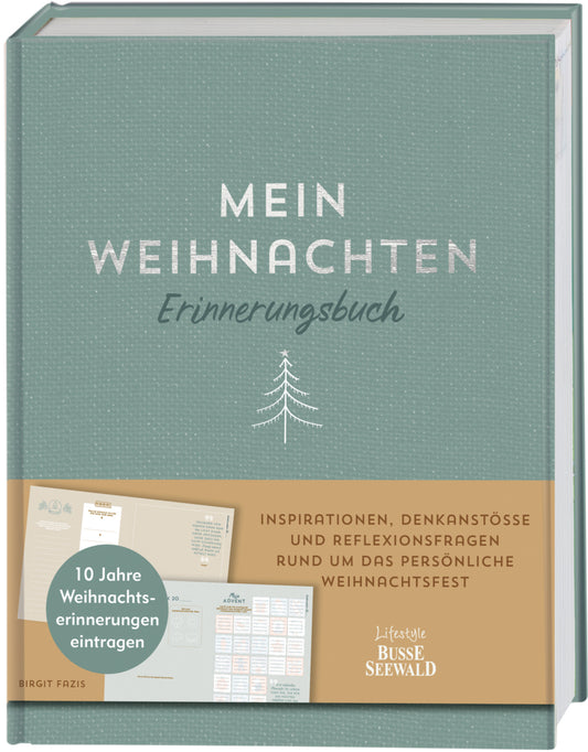 Mein Weihnachten. Erinnerungsbuch. (Birgit Fazis)