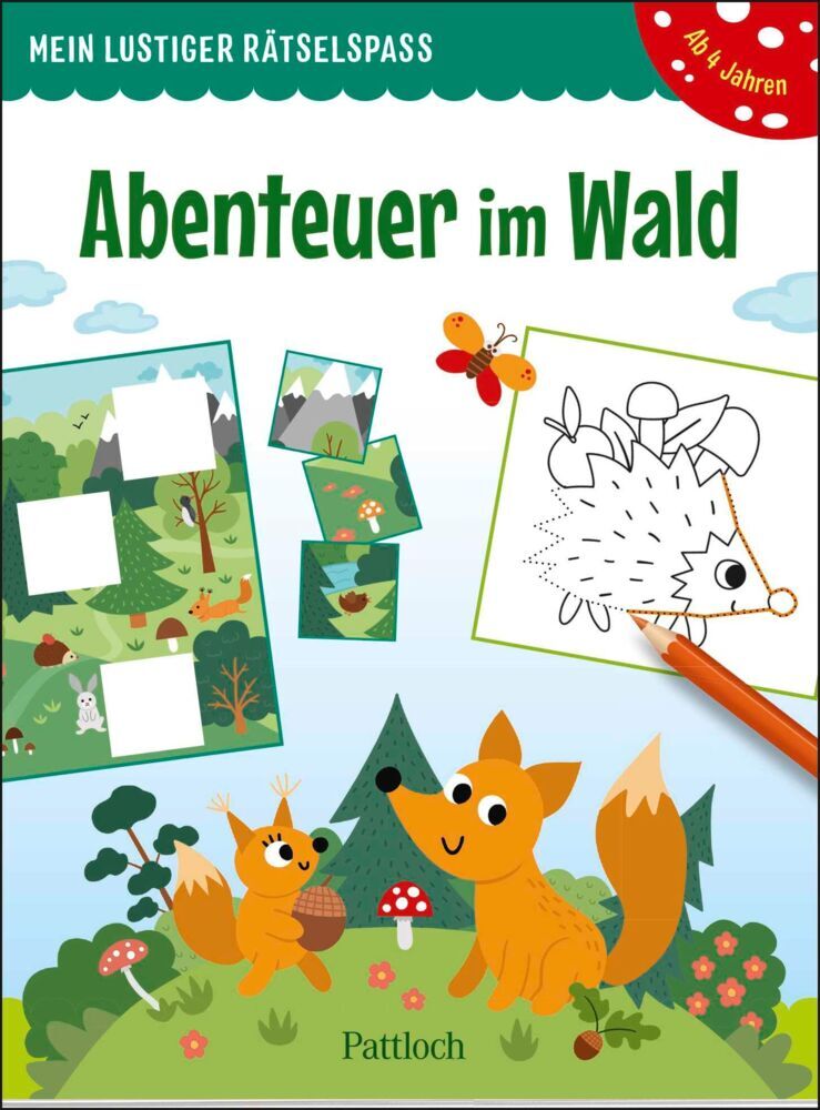 Mein lustiger Rätselspaß - Abenteuer im Wald (Pattloch Verlag)