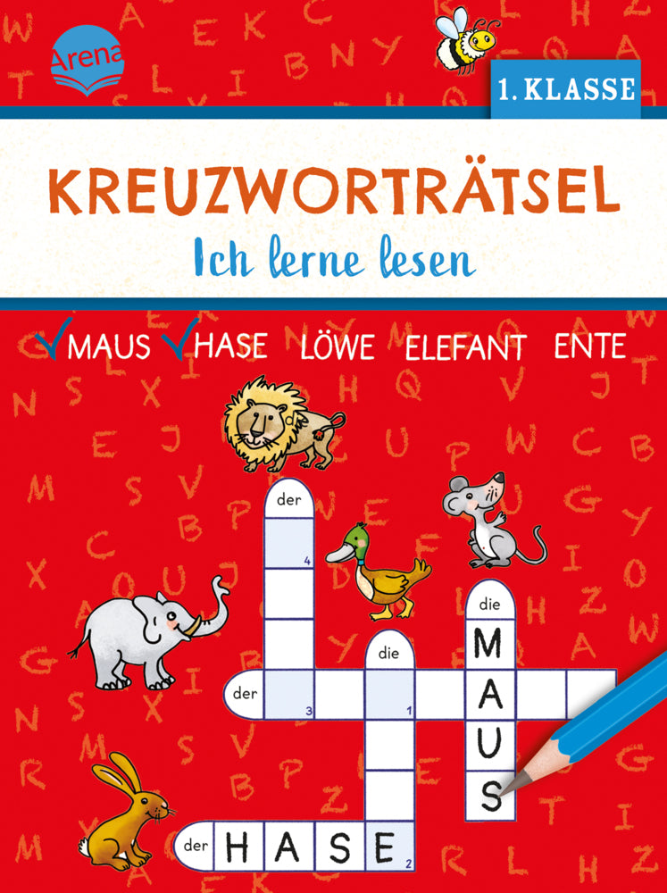 Kreuzworträtsel. Ich lerne lesen (1. Klasse) (Barbara Geßner)