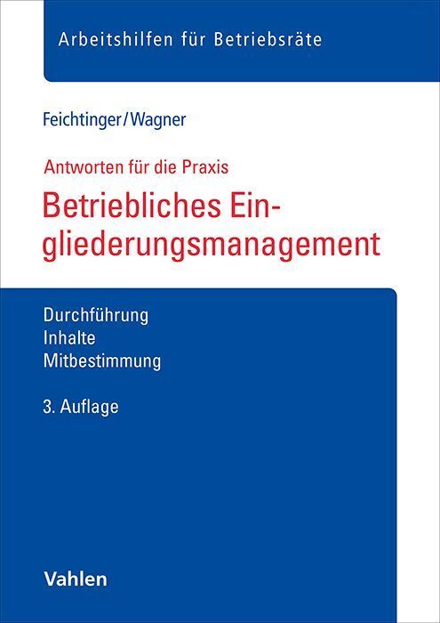 Betriebliches Eingliederungsmanagement (Sabine Feichtinger)