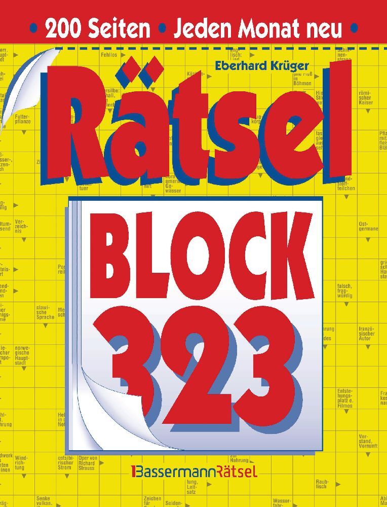 Rätselblock 323 (Eberhard Krüger)