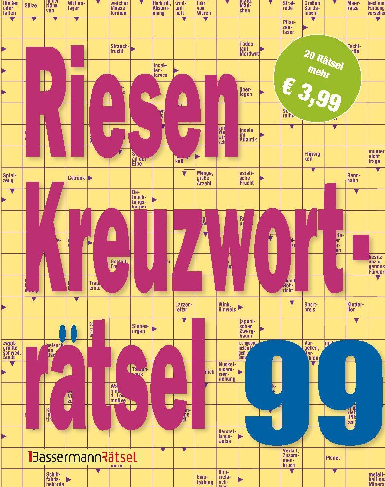 Riesen-Kreuzworträtsel 99 (Eberhard Krüger)