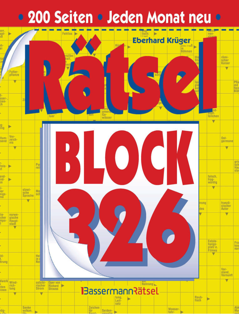 Rätselblock 326 (Eberhard Krüger)