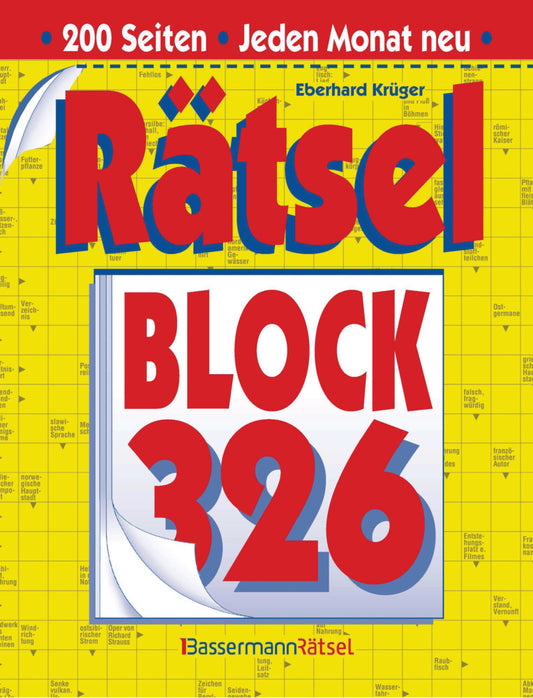 Rätselblock 326 (Eberhard Krüger)