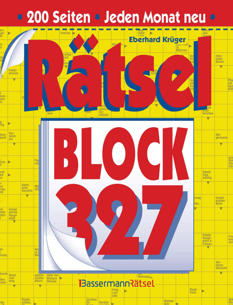 Rätselblock 327 (Eberhard Krüger)