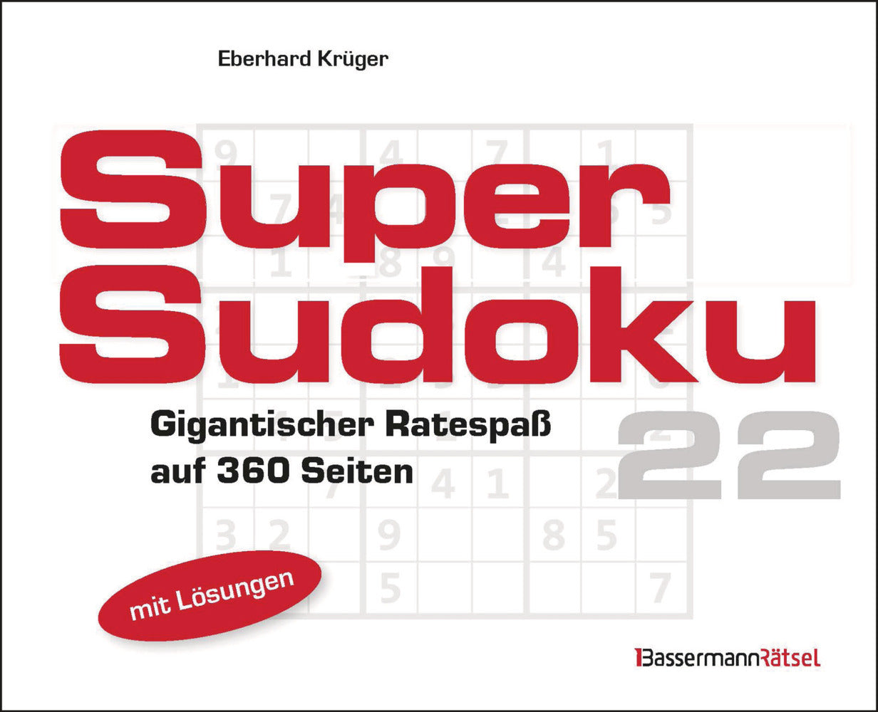 Supersudoku 22 (Eberhard Krüger)