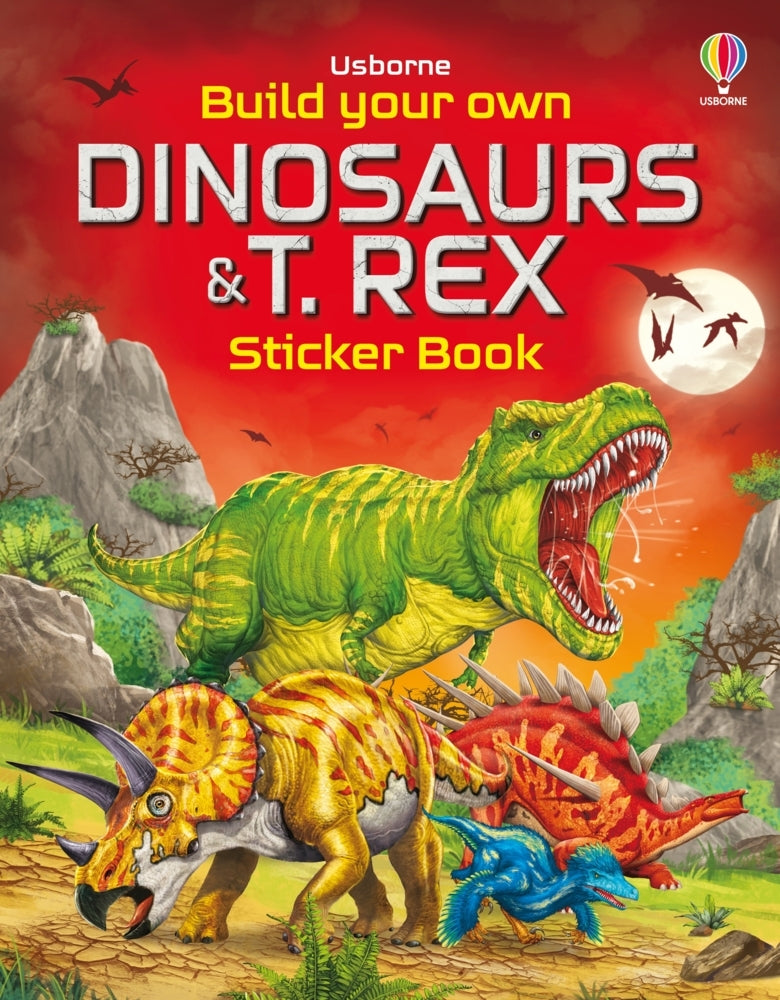 Build Your Own Dinosaurs and T. Rex Sticker Book (Simon Tudhope)