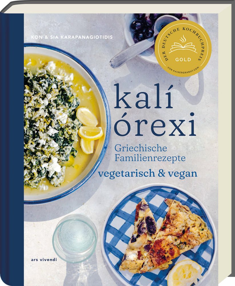 kali orexi - Deutscher Kochbuchpreis 2024 Gold (Kon Karapanagiotidis)