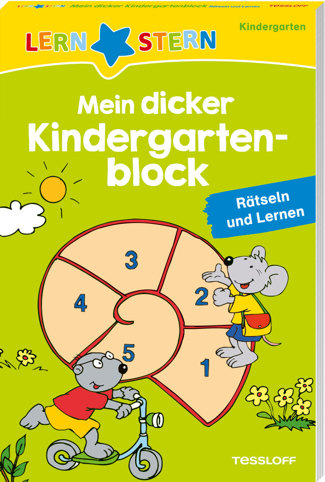 LERNSTERN. Mein dicker Kindergartenblock (Sonja Meierjürgen)