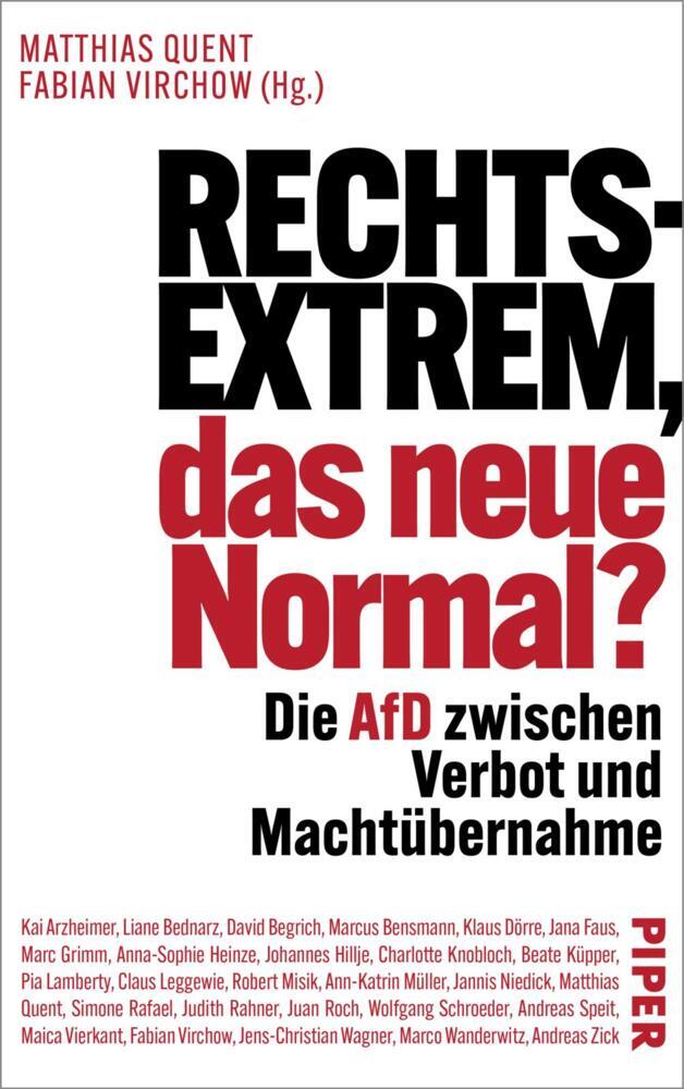 Rechtsextrem, das neue Normal? (Matthias Quent)